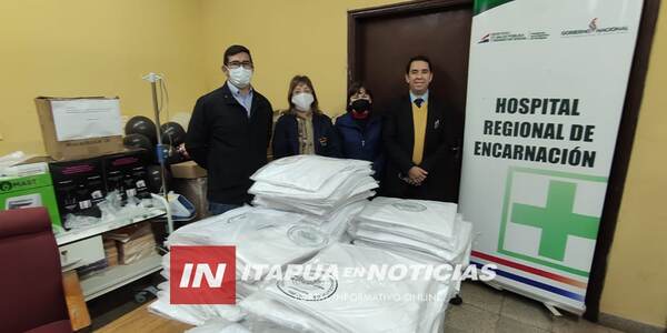 HOSPITAL REGIONAL RECIBE DONACIÓN DE SÁBANAS