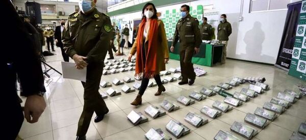 Chile realiza la mayor incautación de droga procedente de Bolivia en lo que va del año