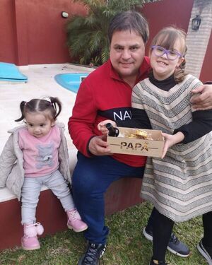 Federico Arias: “Ser papá de Luciana y Alessia es lo máximo en mi vida” - Gente - ABC Color