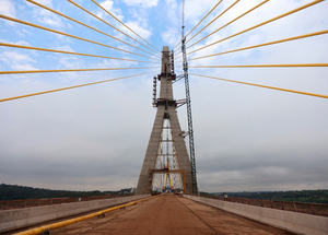 Puente de la Integración: faltan solo 76 metros para que se concrete la unión
