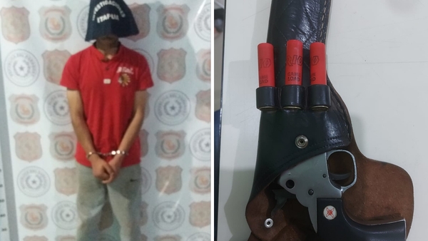 Capturan a presunto asaltante de estaciones de servicio.