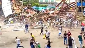 Colombia: Desplome en plaza de toros deja al menos cuatro muertos y decenas de heridos | 1000 Noticias