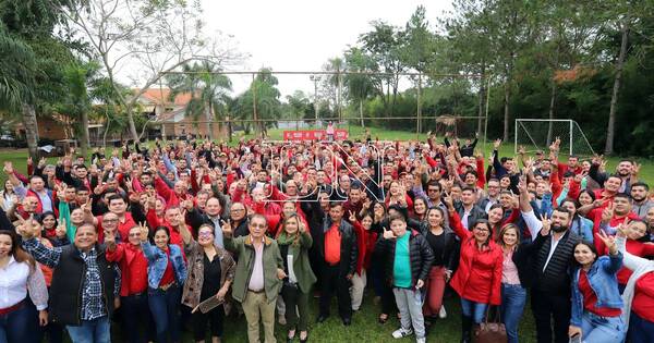 La Nación / Gira por Canindeyú: la dupla de Honor Colorado valora el trabajo y la unidad de la dirigencia