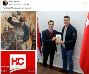 Político se disculpó con dibujante por usar sin permiso su ilustración - Nacionales - ABC Color