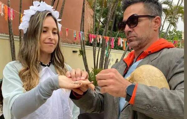 Crónica / ¡Por fin se casaron la modelo y el comentarista peloteril! Pero...