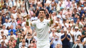 Djokovic, sin brillos a segunda ronda en Wimbledon