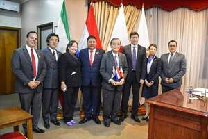 Delegación del Gobierno Japonés se reunió con el Gobernador de Itapúa