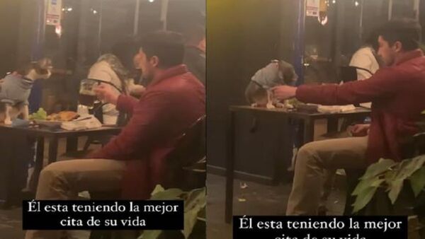 Tuvo una "cita" con un michi y se hizo viral