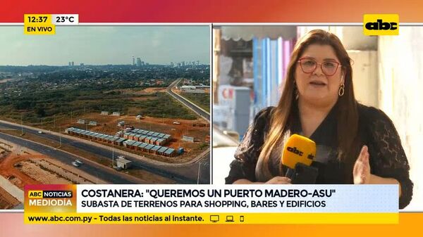 Costanera: “Queremos un puerto Madero-Asu” - ABC Noticias - ABC Color