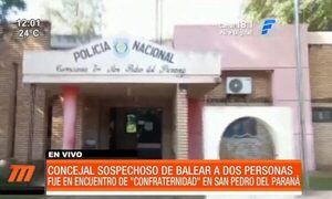 Concejal habría baleado a dos personas y está siendo buscado | Telefuturo