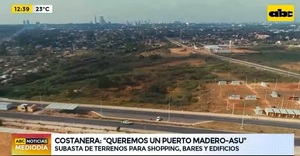 Comuna pretende subastar terrenos para convertir a la Costanera en “Puerto Madero”