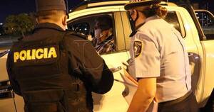 La Nación / Barrera policial legal debe tener dos patrullas en la ruta y al menos 10 agentes