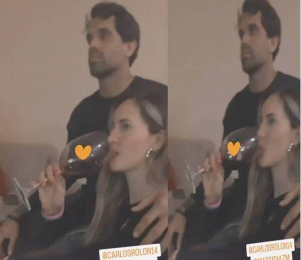Crónica / Marta Díaz y el pelotero Carlos Rolón: "Nos estamos conociendo"