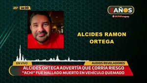 Nuevos audios: Alcides Ortega advertía que corría riesgo - C9N