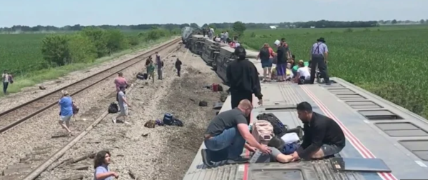 Diario HOY | Un tren se descarrila en el centro de EEUU y deja heridos