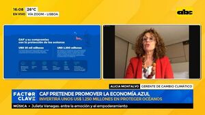 CAF pretende promover la economía azul - Factor Clave - ABC Color