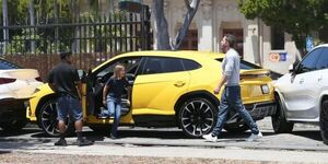 El hijo de Ben Affleck, de 10 años, chocó un Lamborghini de USD 200.000