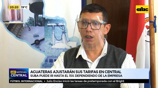 Aguateras ajustarán sus tarifas en Central - ABC Noticias - ABC Color