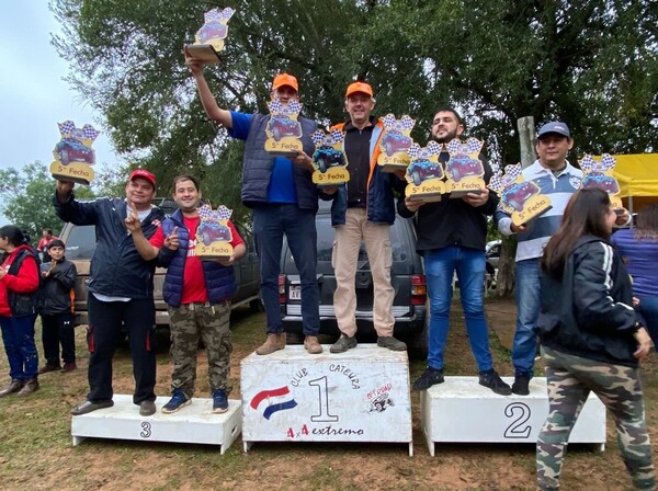 Pilotos de Caaguazú: Huber-Petersen logran su cuarta victoria seguida