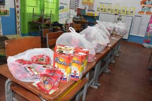 Hurtan mercaderias de la merienda escolar en una escuela de Vacay