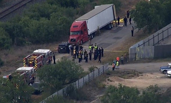 Hallan tráiler con al menos 46 cuerpos en San Antonio, Texas - OviedoPress