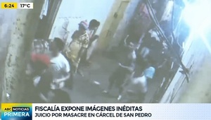 Fiscalía expone imágenes inéditas de masacre en cárcel de San Pedro