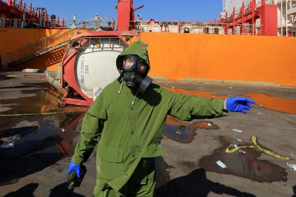 Imágenes sensibles: Mortal fuga de gas tóxico en Jordania - Mundo - ABC Color