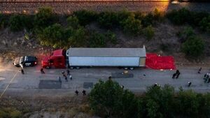 EE.UU: hallan tráiler con 46 presuntos migrantes muertos en Texas