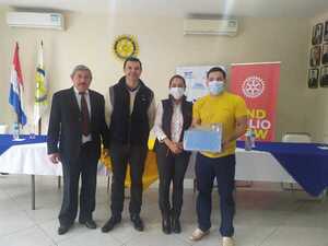 Rotary entrega importante donación a la salud pública itapuense