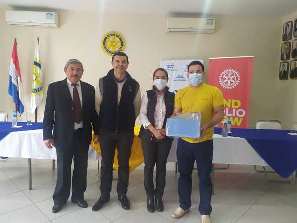 Rotary entrega importante donación a la salud pública itapuense