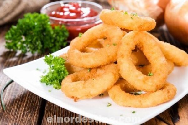 Aros de cebolla crujientes: Una receta muy fácil y deliciosa en freidora de aire que te harán delirar con su sabor