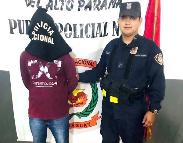 Detienen a ñato que sopapeó a su doña tras una discusión nde’áva - La Clave