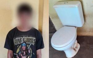 Aprehenden a un joven de 20 años que habría hurtado un inodoro en Pastoreo – Prensa 5