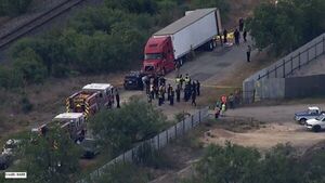 50 muertos en el acoplado de un camión: intentaban entrar a EE.UU.
