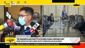 “Se manipulan instituciones para perseguir” - ABC Noticias - ABC Color