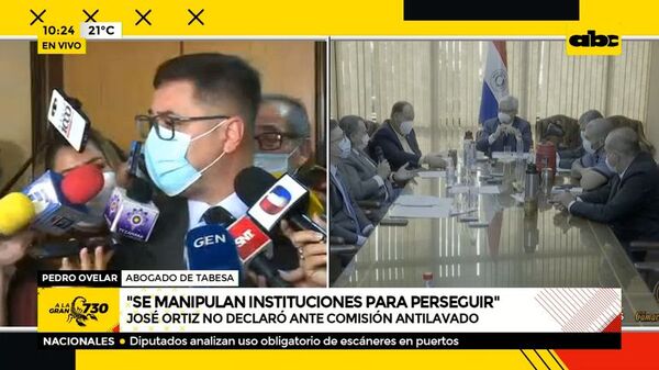 “Se manipulan instituciones para perseguir” - ABC Noticias - ABC Color
