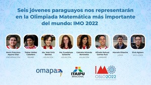 Seis jóvenes paraguayos competirán en la Olimpiada Internacional de Matemáticas - .::Agencia IP::.
