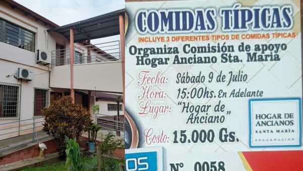 Hogar Santa María pone en venta adhesión de comidas típicas para costear gastos