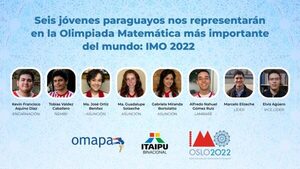 Un encarnaceno entre los jóvenes paraguayos competirán en la Olimpiada Internacional de Matemáticas