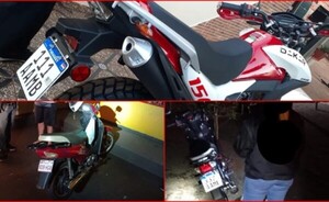 Policía brasileña recupera motos robadas en Paraguay y vendidas en Foz