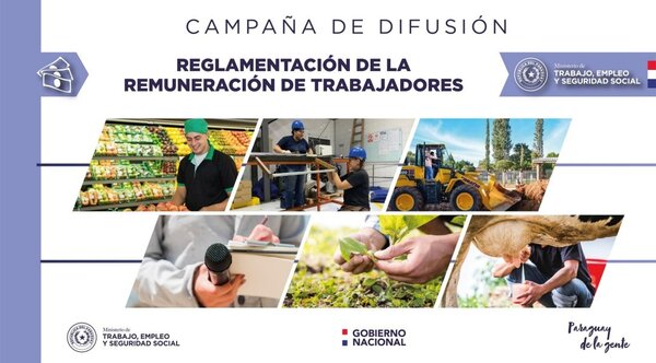 Ministerio de Trabajo presenta nuevos salarios mínimos para actividades específicas - .::Agencia IP::.