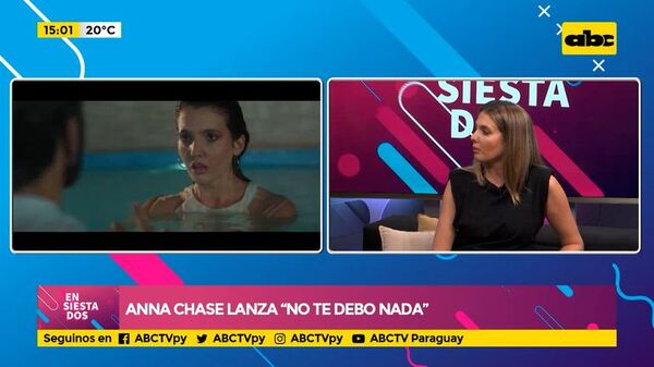 Anna Chase lanza “no te debo nada” - Ensiestados - ABC Color