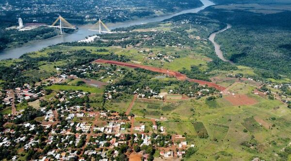 Segundo puente con Brasil ya casi culmina, pero aún falta mucho en el lado paraguayo - Nacionales - ABC Color