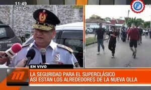 Amplio operativo de seguridad para el superclásico - Paraguaype.com