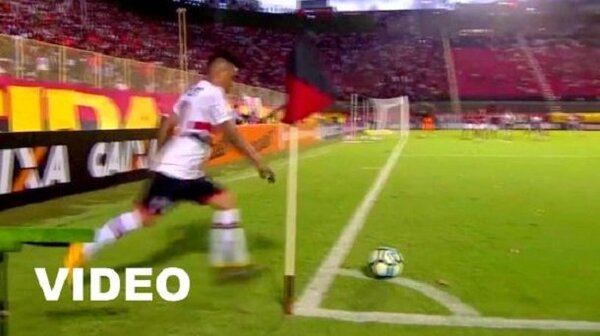 Gol olímpico de Christian Cueva en Brasil (Vídeo)