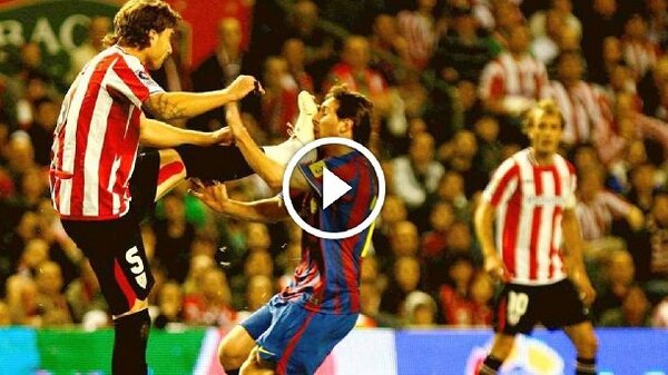 A 8 años de la brutal patada de Amorebieta a Messi (Vídeo) - Paraguaype.com