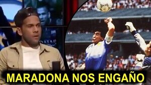Dani Alves destroza a Maradona por la "La Mano de Dios" (Vídeo) - Paraguaype.com