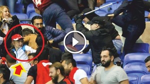 Batalla campal en partido de la Europa League (Vídeo) - Paraguaype.com