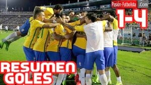 Uruguay vs Brasil (1-4) Goles, Resumen, Resultado, Eliminatorias Rusia 2018 - Paraguaype.com