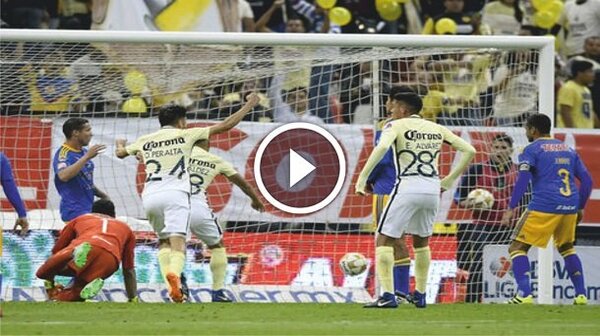 Bruno Valdéz marca el empate en la final America vs Tigres (Vídeo) - Paraguaype.com